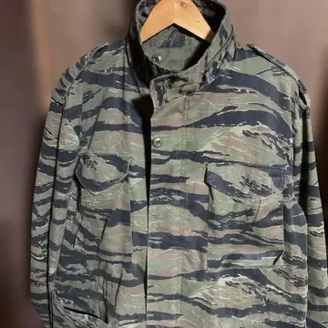 ALPHA M-65 필드 자켓 타이거 카모 USA 제조