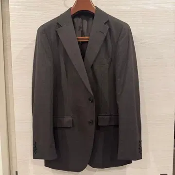 브라운 비즈니스 정장 자켓