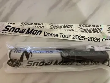SnowMan ON 2025 응원봉 은색 테이프 2개 포함