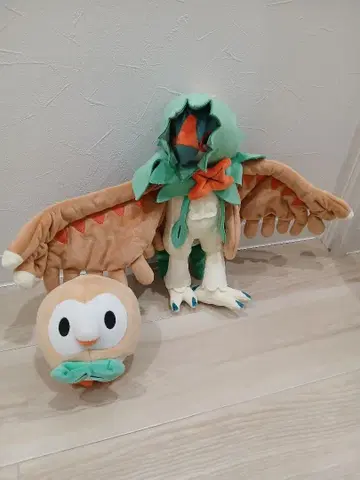 어흥염 모크나이퍼 봉제 인형 포켓몬 센터 Pokemon 새상품급