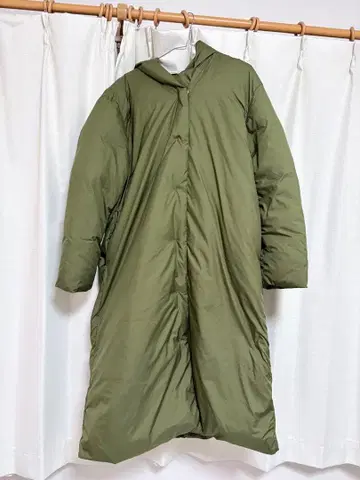 Shel'tter 올리브 롱 코트 사이즈 1