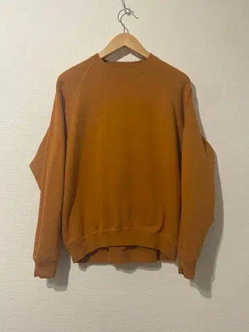 Graphpaper 오렌지 크루넥 맨투맨 size 1