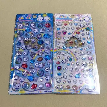 아와와짱 프티 드롭 스티커 모자 꽁지 드롭 씰