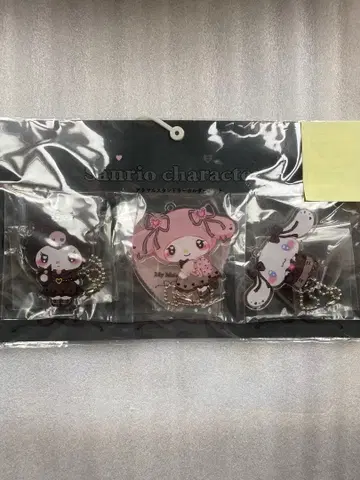 아베일 산리오 아크릴 스탠드 키링 마이멜로디 쿠로미 시나몬