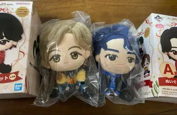 미세스 그린애플 제일복권 A상 봉제 인형 마스코트 후지와라&와카이