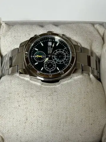 새상품 SEIKO 크로노그래프 SND411P 남성용