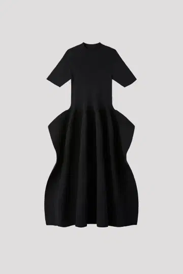 CFCL POTTERY CREASE SHORT SLEEVE DRESS 1