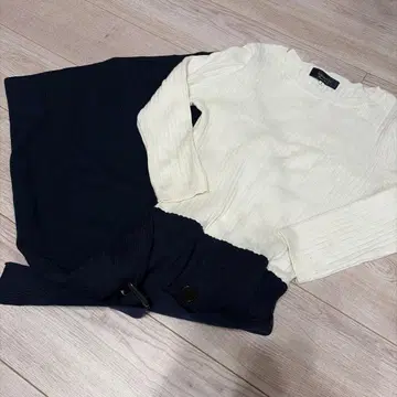 jusglitty 절개 리브 니트 원피스 사이즈 1