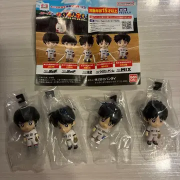 아다치 미츠루 터치 H2 크로스 게임 MIX 4체 세트