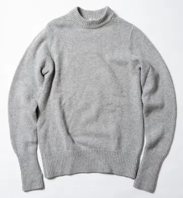 HYKE 라무 울 니트 사이즈 2 그레이 하이크