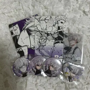 도쿄 에이리언즈 아메미야 레이지 캔뱃지 클리어 카드 엽서 묶음 판매