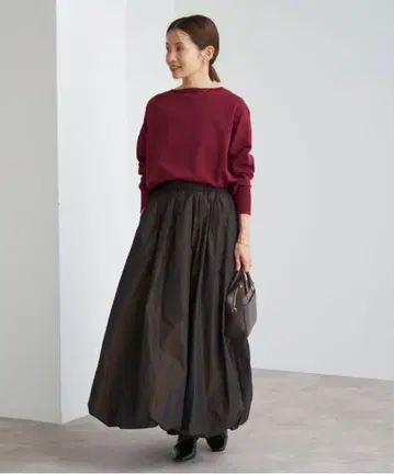 IENA 코튼 스트레치 NEO 와이드 긴팔 풀오버