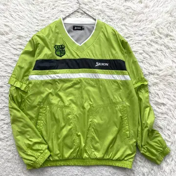 SRIXON 2way 자수 나일론 풀오버 웨어 세탁 가능