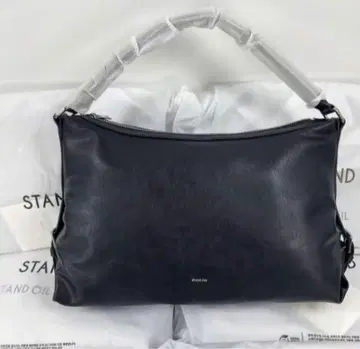 STANDOIL MUSHY BAG 매쉬백 토트백 블랙