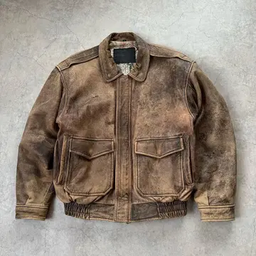 A-2 가죽 자켓 플라이트 자켓 양가죽