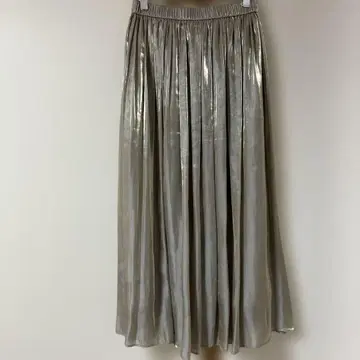 Gready Brilliant [ AuieF ] 플리츠 롱 스커트