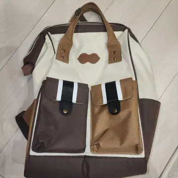 디즈니 아이보리 브라운 럭색/백팩 칩&데일