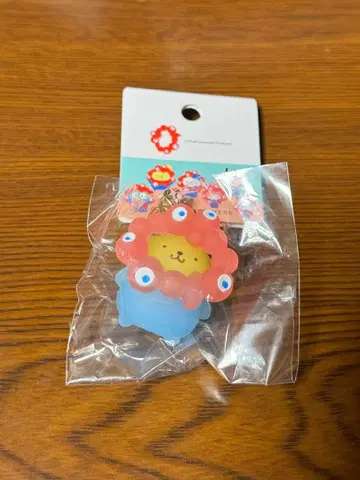 미야쿠미야쿠 변신 마스코트 폼폼푸딩 클리어 컬러 키링