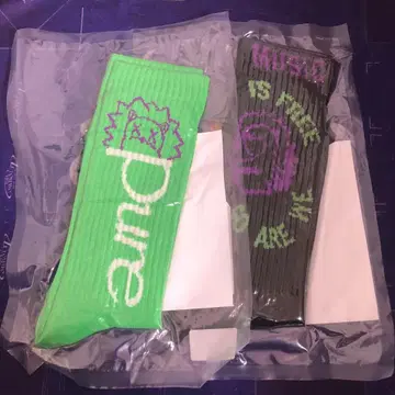 계속 한밤중이면 좋을 텐데 bodysong 양말 socks 2점