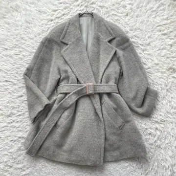 K.T KIYOKO TAKASE 알파카 100% A라인 코트