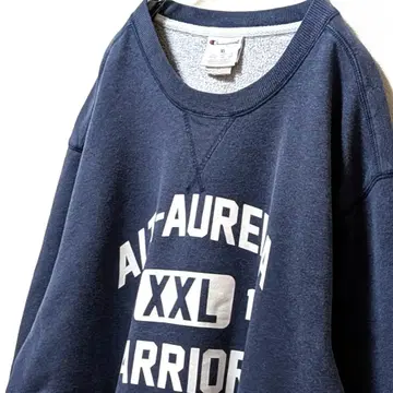 챔피온 알타 오레리아 워리어스 맨투맨 네이비 XL 구제 의류