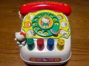 [일시 가격 인하 중] 헬로키티 여보세요 전화기 (레트로) 완구
