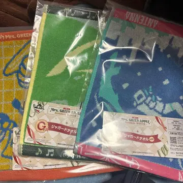 Mrs. GREEN APPLE 제일복권 G상 자카드 타월 3개