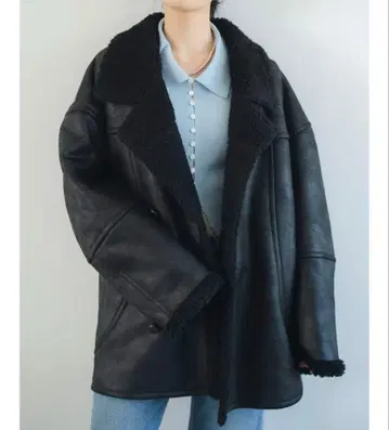 Ungrid 페이크 무스탕 보아 자켓 코트