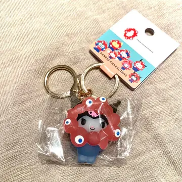 오사카 만박 쿠로미 산리오 먀쿠먀쿠 클리어 컬러 마스코트 키링