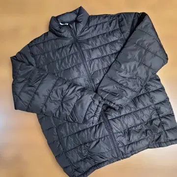 남성용 블랙 패딩 자켓