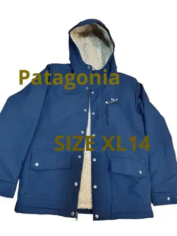 patagonia 네이비 플리스 라이닝 자켓