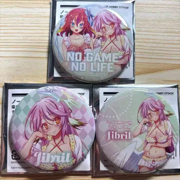 노게노라 노 게임 노 라이프 지브릴 캔뱃지 나이트 웨어 3종