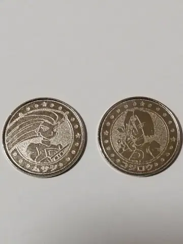 포켓몬 메탈 코인 로사(무사시) 로이(코지로) 메이지 오렌지 30