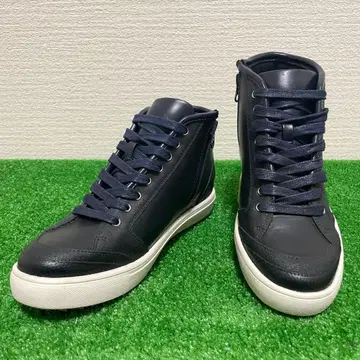 HIMIKO  사이드 지퍼 하이컷 레인 부츠