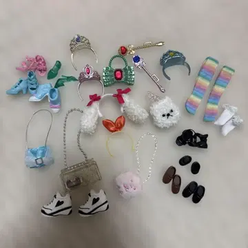 리카짱 잡화류 백, 신발, 머리띠, 스밋코 콜라보 있음