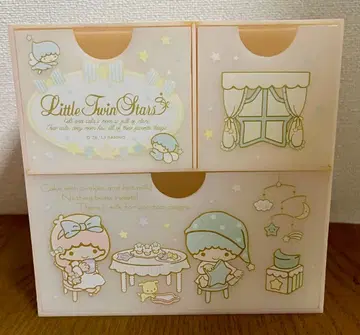 키키라라 캐릭터 체스트 수납 케이스 리틀트윈스타 산리오