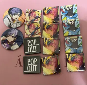 이부도트 우타이테 캔뱃지 POP OUT