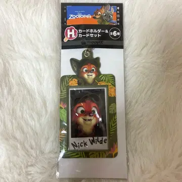 주토피아 Happy복권 제일복권 H상 카드 홀더 & 카드 세트 닉