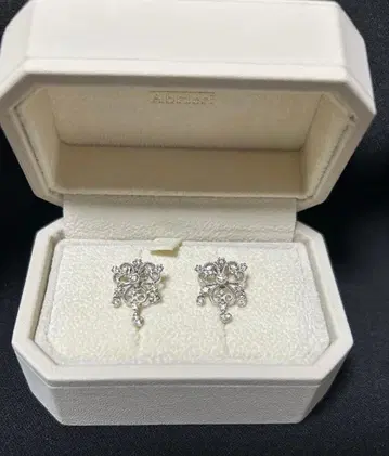 AbHeri 아베리 Pt 다이아몬드 귀걸이