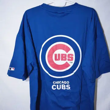 새상품 T셔츠 XL 컵스 메이저리그 MLB 자수 와펜 반팔