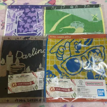 Mrs. GREEN APPLE 미세스 제일복권 G상 타월 4종