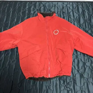 리버서블 나일론 자켓 레드/브라운