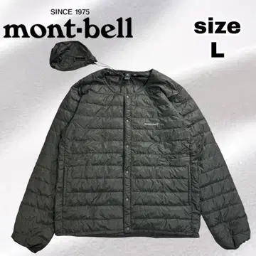 [ 새상품급 ] 몽벨 mont-bell 스페리오 다운 라운드넥 카키 L