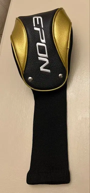 EPON 정품 드라이버용 골프헤드커버 블랙/골드 미사용 새상품