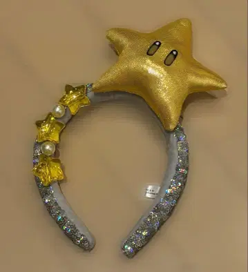 유니버셜 USJ 마리오 스타 머리띠