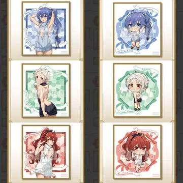 무직전생 제비뽑기당 구매 혜택 미니 색지 컴플리트 세트