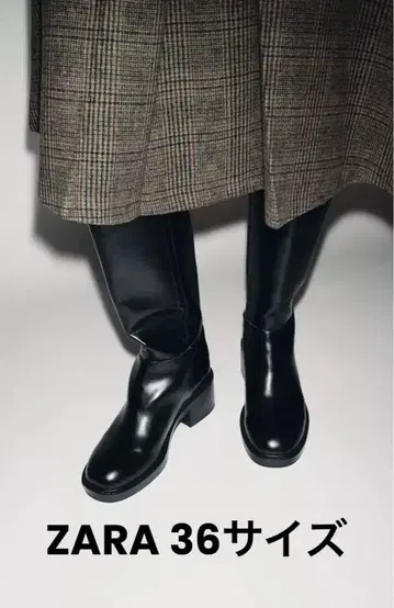 미사용 새상품 ZARA 즉시 완판 블록 힐 부츠