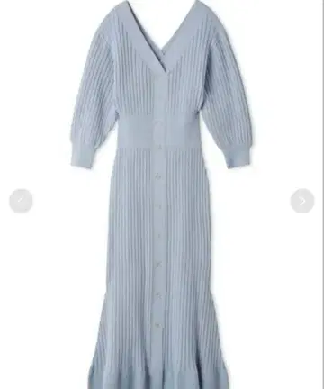 SNIDEL 프론트 버튼 니트 원피스 [ 즉시 완판 아이템 ]