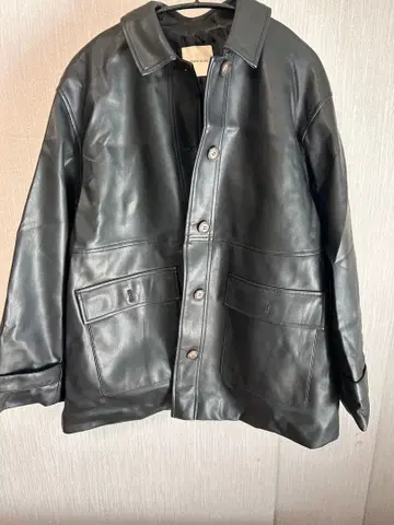 프릭스스토어/스무스 가죽 셔츠 자켓