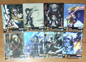 나의 히어로 아카데미아 클리어 포스터 H상 컴플리트 세트